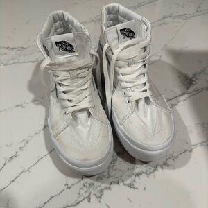 Vans Classic White Canvas High-Tops